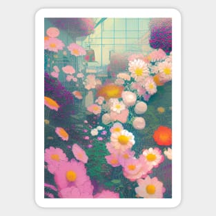 BEAUTIFUL AND DREAMY COTTAGE GARDEN Sticker